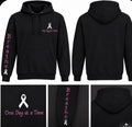 One Day at a Time Lung Cancer Pullover Hoodie